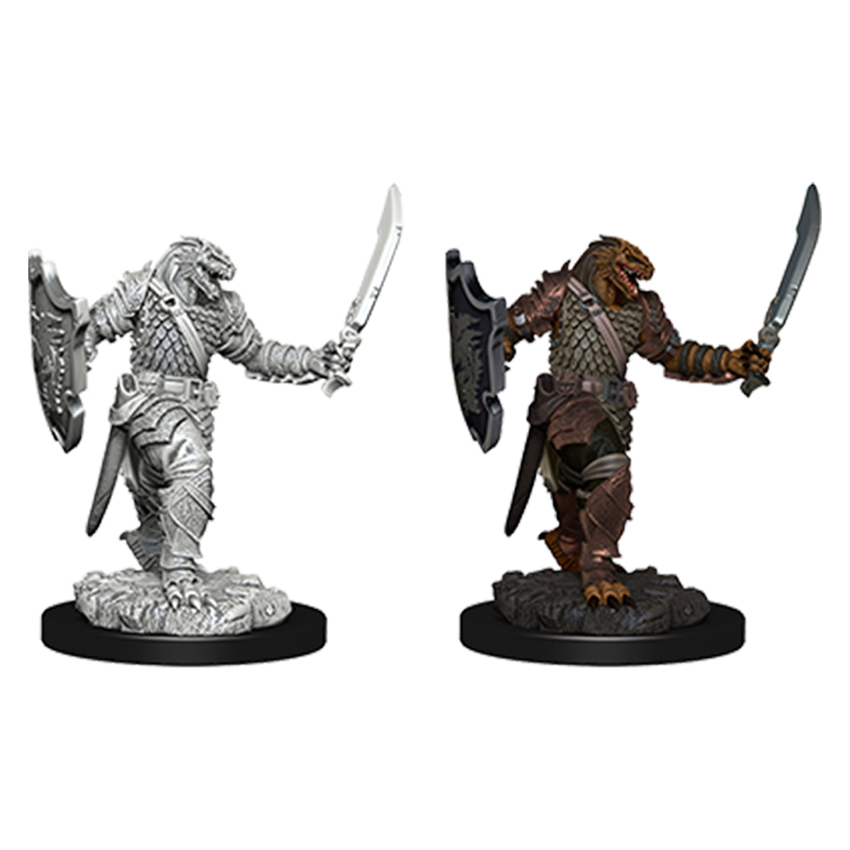 D&D Nolzurs Marvelous Unpainted Miniatures Dragonborn Female Paladin