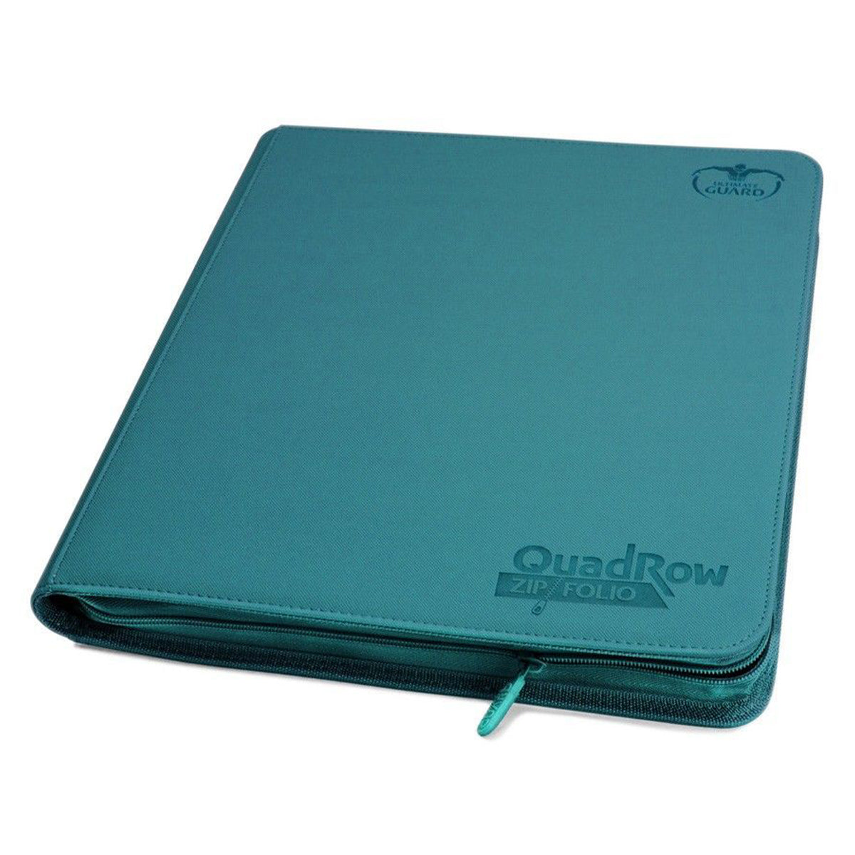Ultimate Guard 12-Pocket QuadRow ZipFolio XenoSkin Petrol Blue Folder