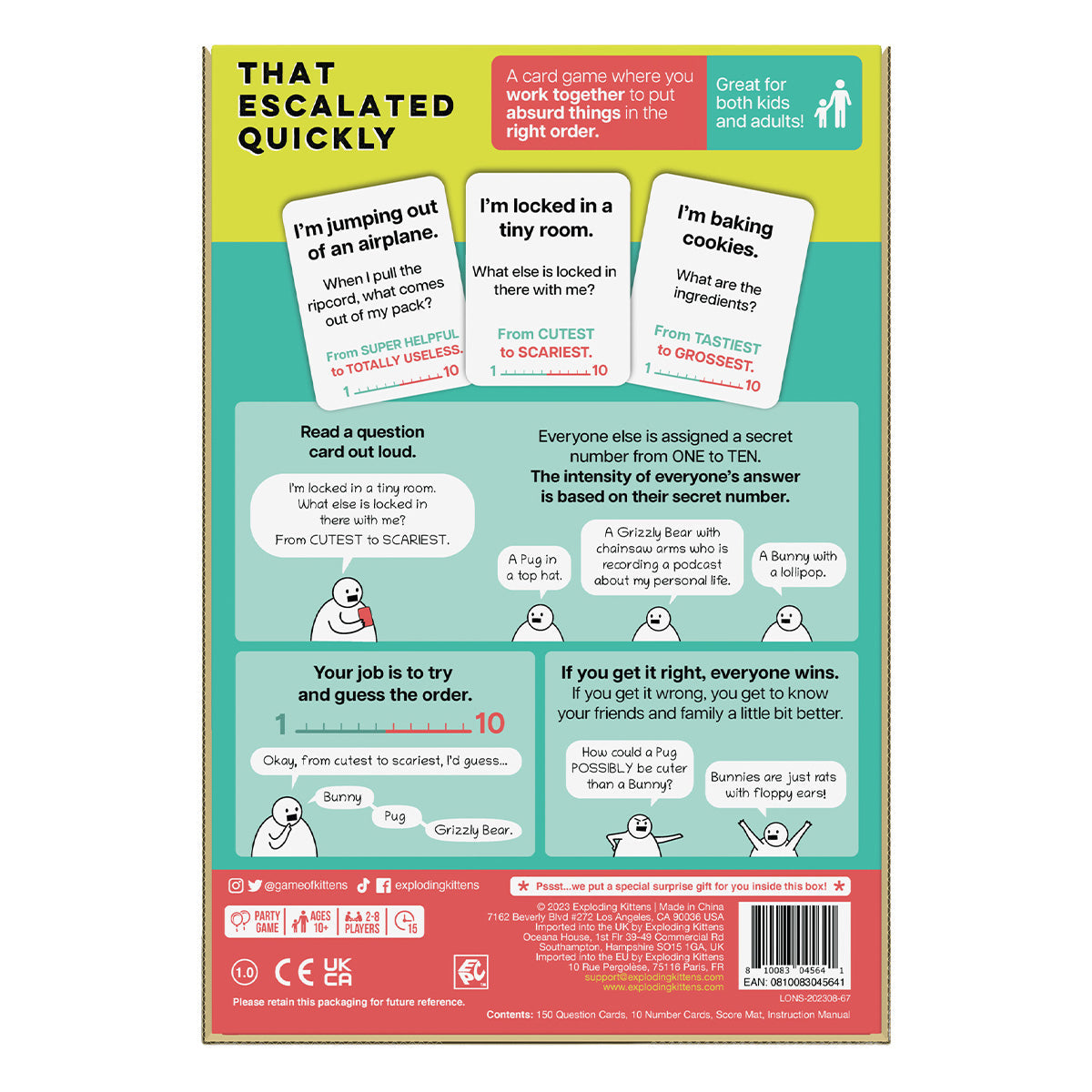 That Escalated Quickly by Exploding Kittens