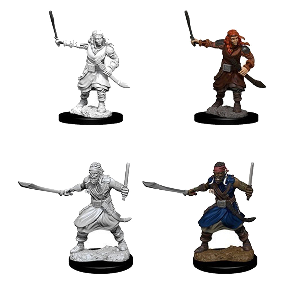 D&D Nolzurs Marvelous Unpainted Miniatures Bandits