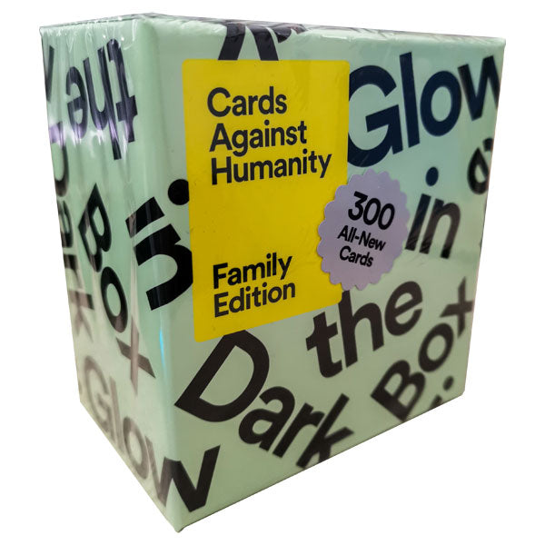 Cards Against Humanity Family Edition: Glow in the Dark Box • Expansion for  the Game