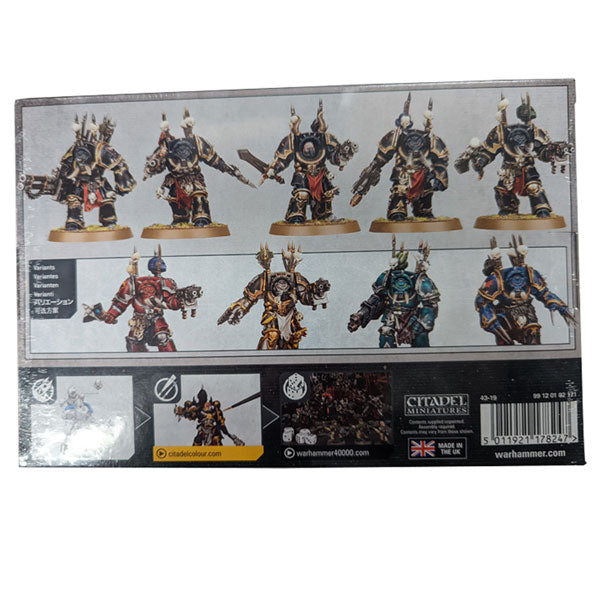 Warhammer 40K Chaos Space Marines Terminator Squad