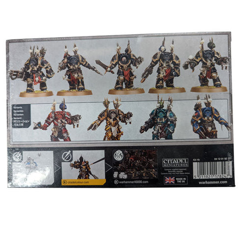Warhammer 40K Chaos Space Marines Terminator Squad