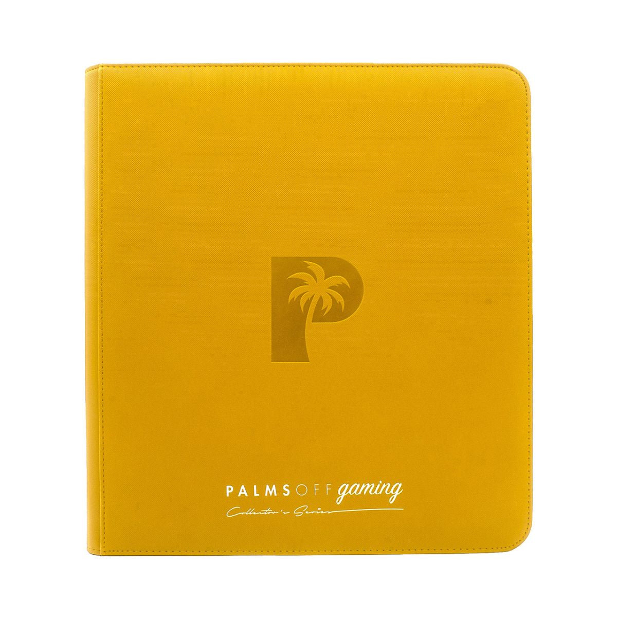 Collector's Series 12 Pocket Zip Trading Card Binder - YELLOW