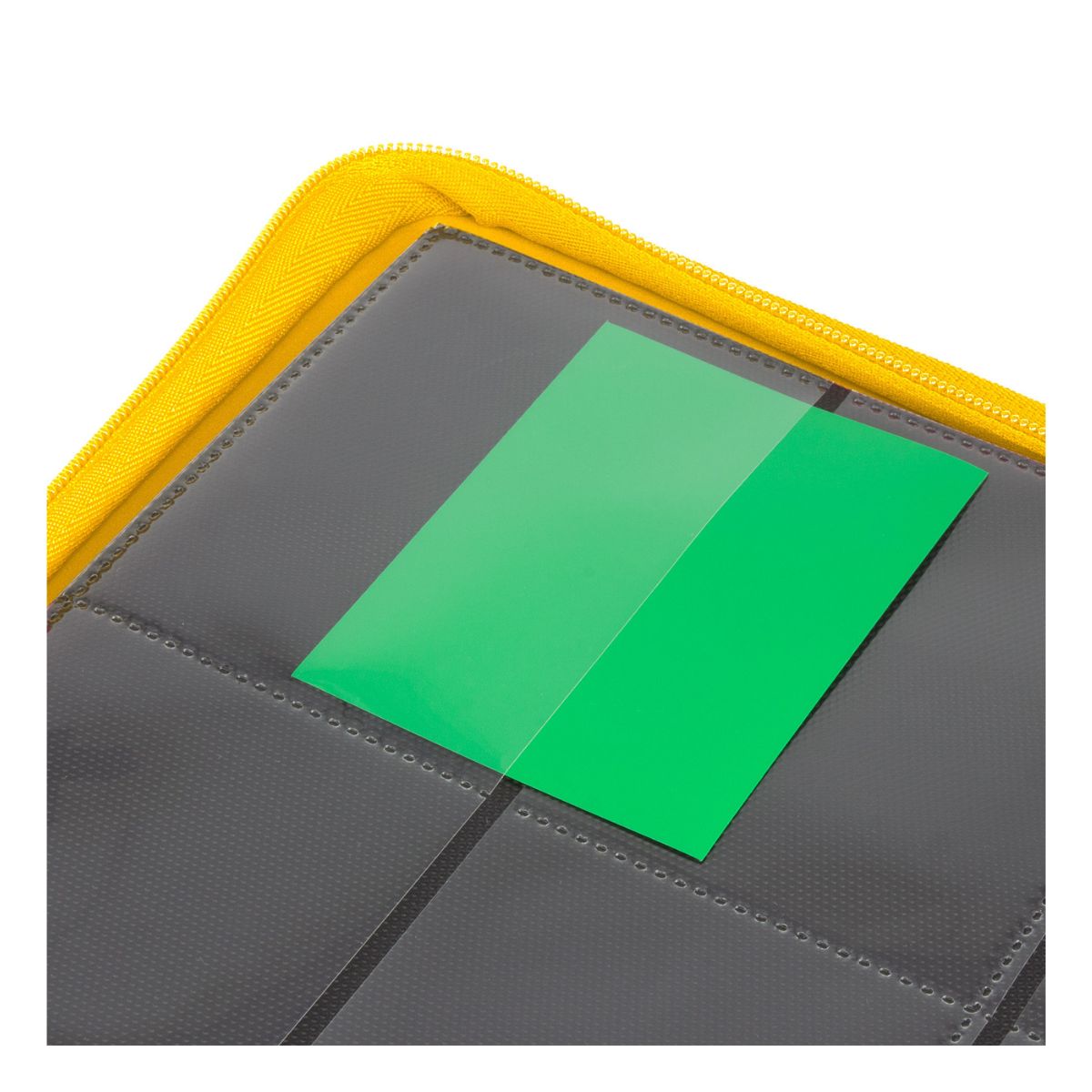 Collector's Series 4 Pocket Zip Trading Card Binder - YELLOW
