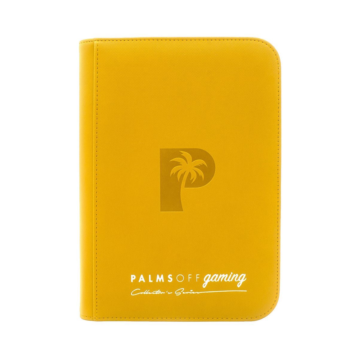 Collector's Series 4 Pocket Zip Trading Card Binder - YELLOW