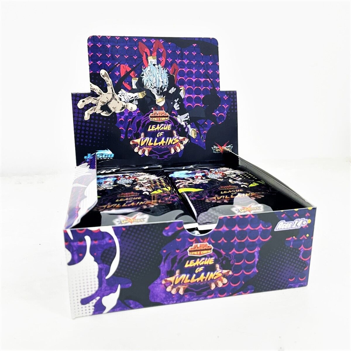 My Hero Academia CCG Series 4: League of Villains Booster Display My Hero Academia CCG Series 4: League of Villains Booster Display