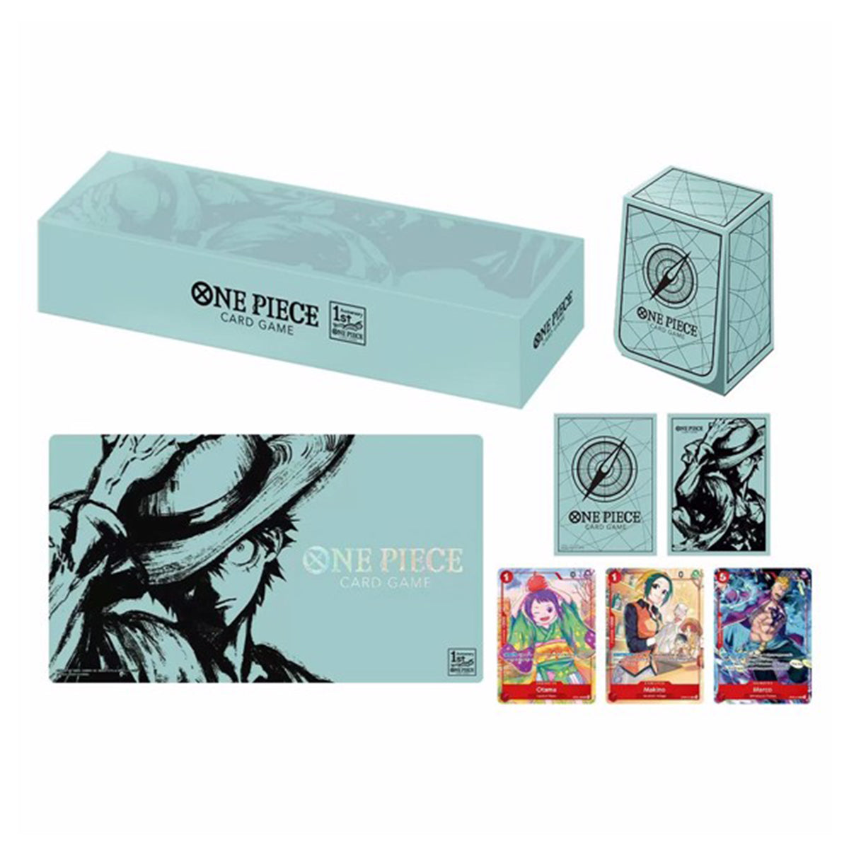 ONE PIECE Card Game 1st ANNIVERSARY SET Limited Edition Japanese Version