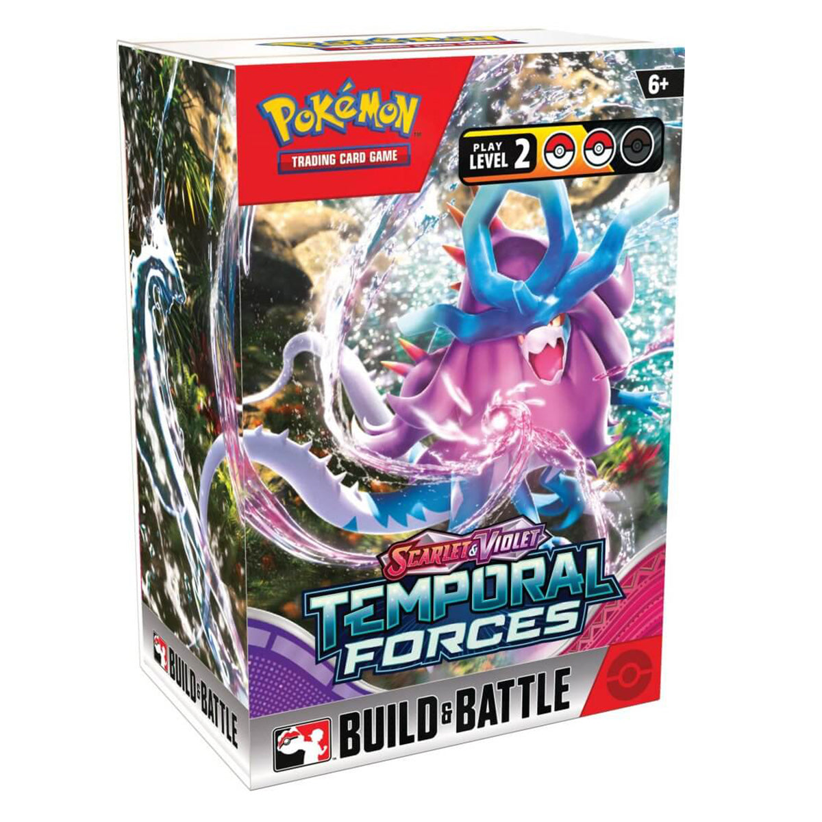 Scarlet & Violet Temporal Forces Build & Battle Box POKEMON TCG