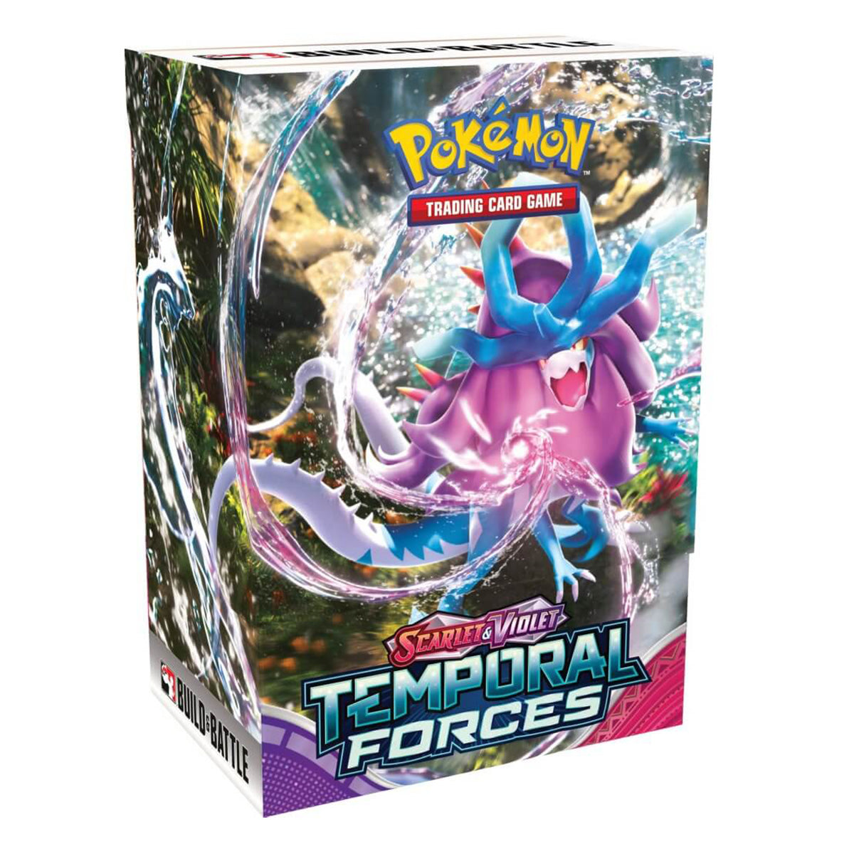 Scarlet & Violet Temporal Forces Build & Battle Box POKEMON TCG