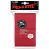 ULTRA PRO Deck Protector Sleeves Pro Matte Non-Glare Red Standard 100ct 66 x 91