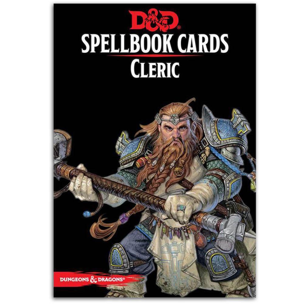 D&D Spellbook Cards Cleric