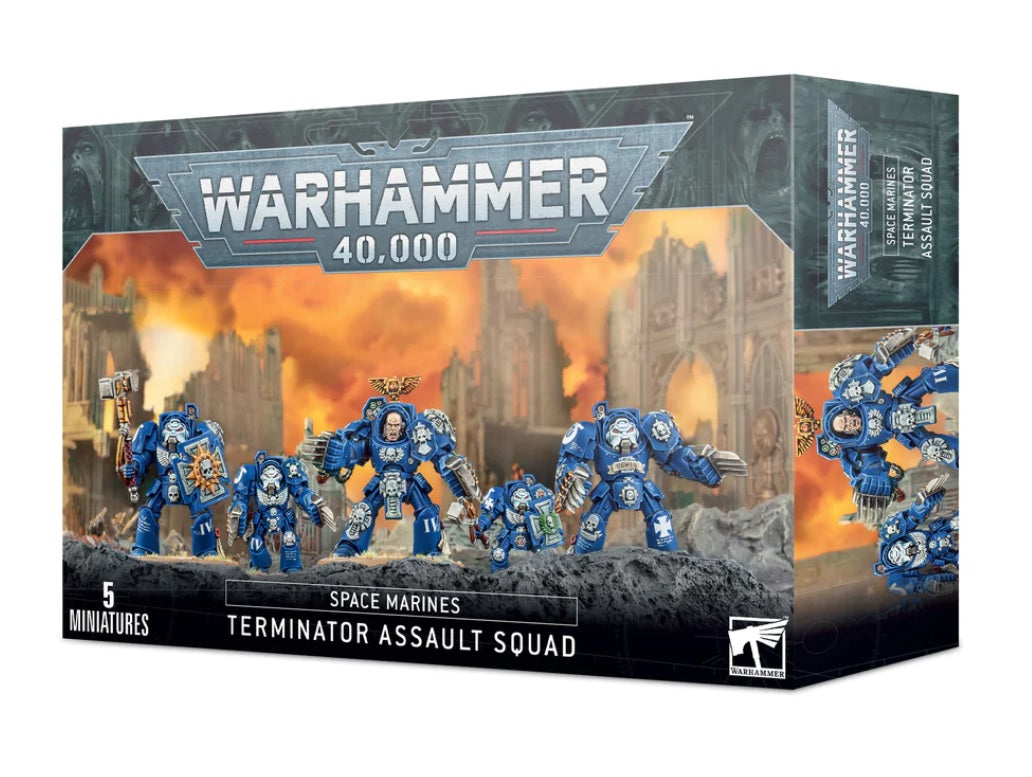 Warhammer 40K Space Marines Terminator Assault Squad