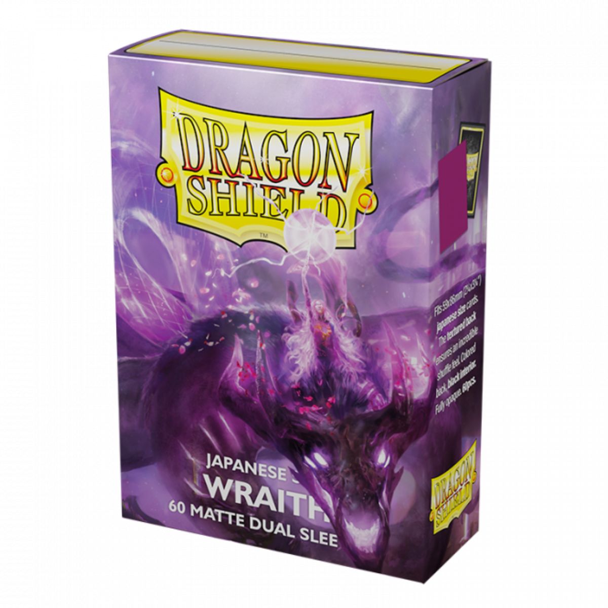 Dragon Shield Japanese 60ct Dual Matte Wraith Purple Sleeves 59x86mm
