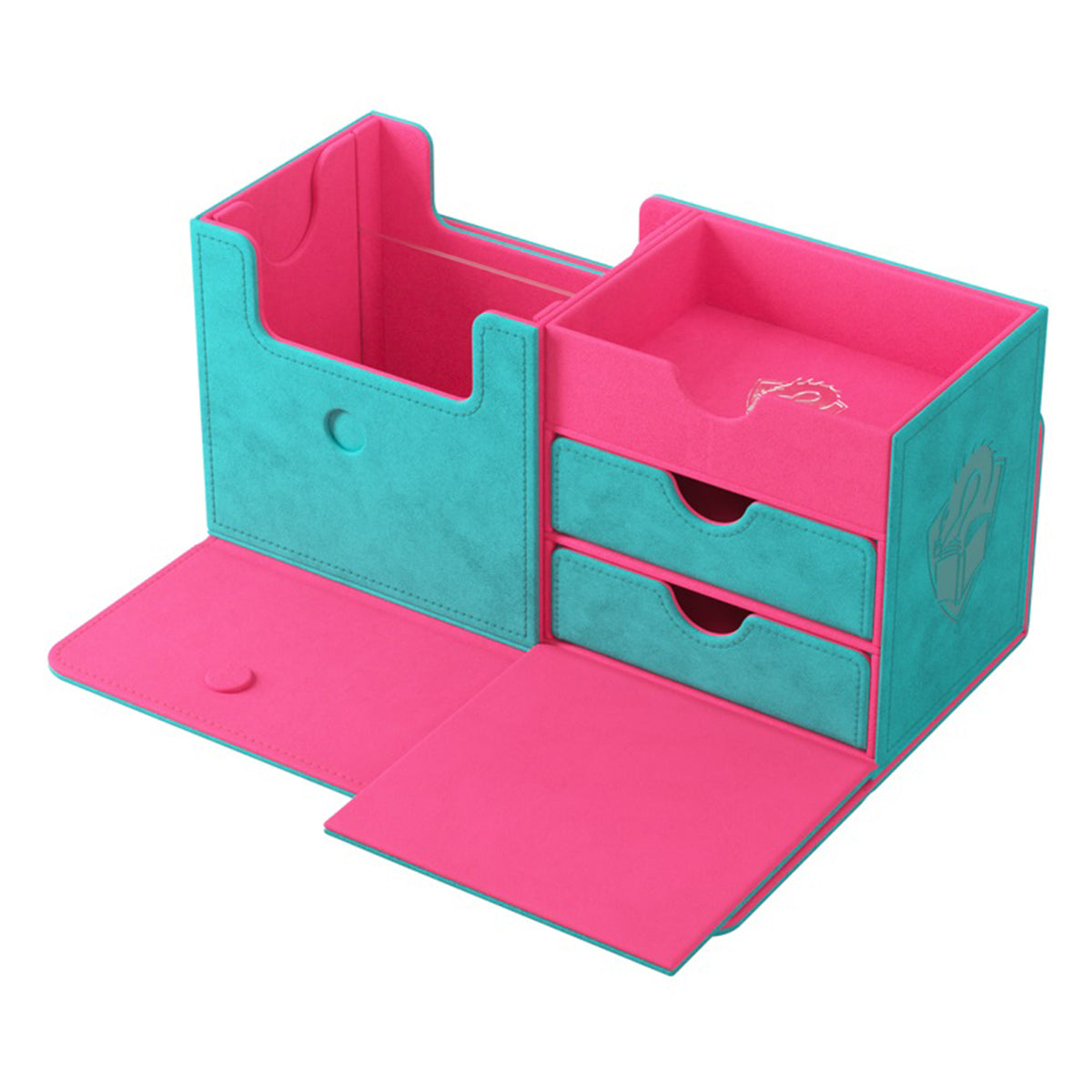 Gamegenic The Academic 133+ XL Tolarian Edition Deck Box Teal/Pink