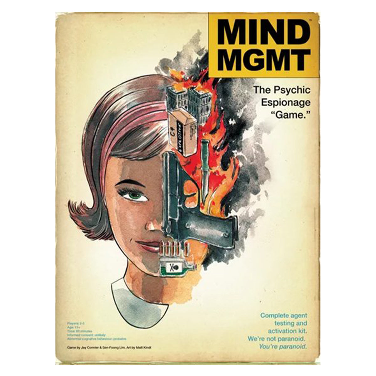 MIND MGMT The Psychic Espionage Game