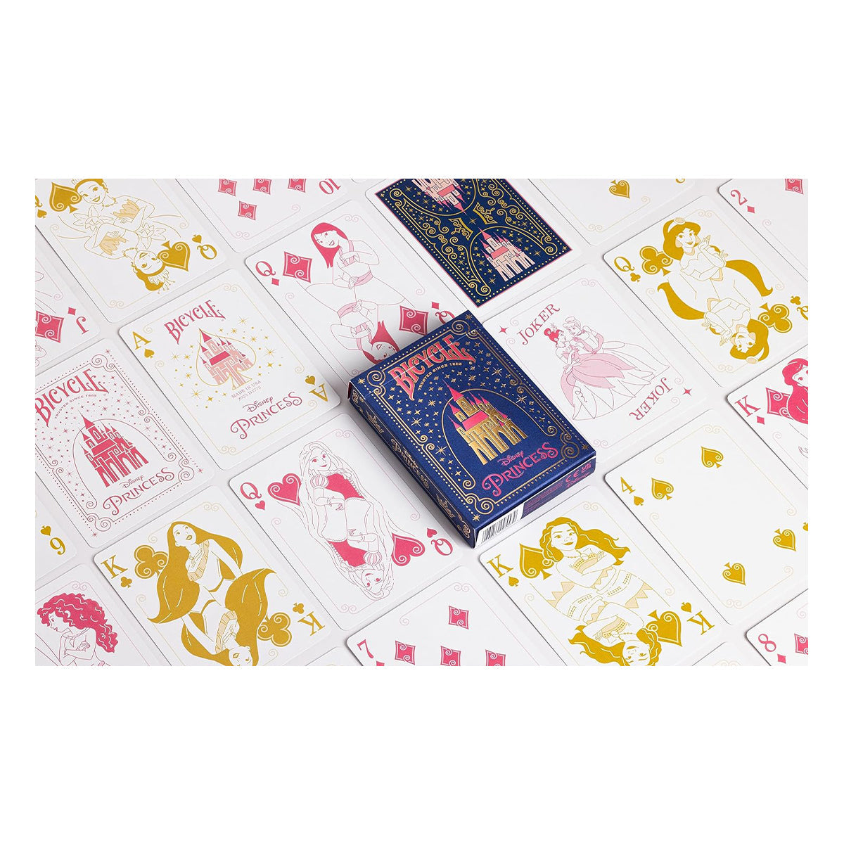 Bicycle Disney Princess Pink/Navy Mix Playing Cards (Random Select)