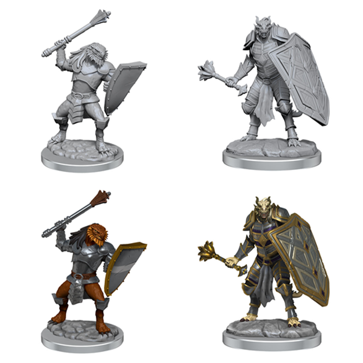 D&D Nolzurs Marvelous Miniatures Dragonborn Clerics