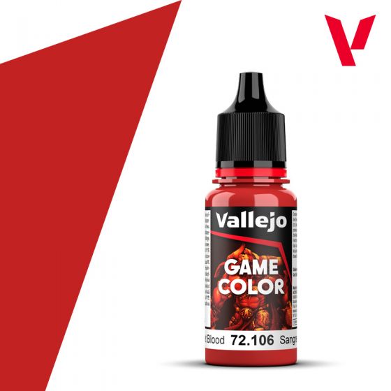 Vallejo Game Colour Scarlet Blood 18ml (72.106)
