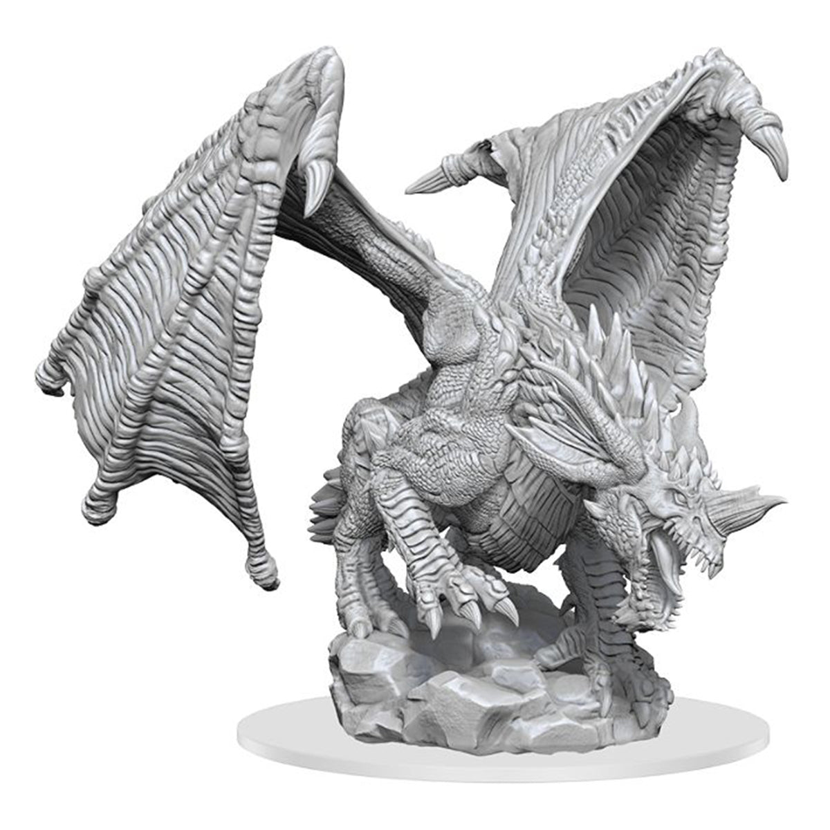 D&D Nolzurs Marvelous Unpainted Miniatures Young Blue Dragon