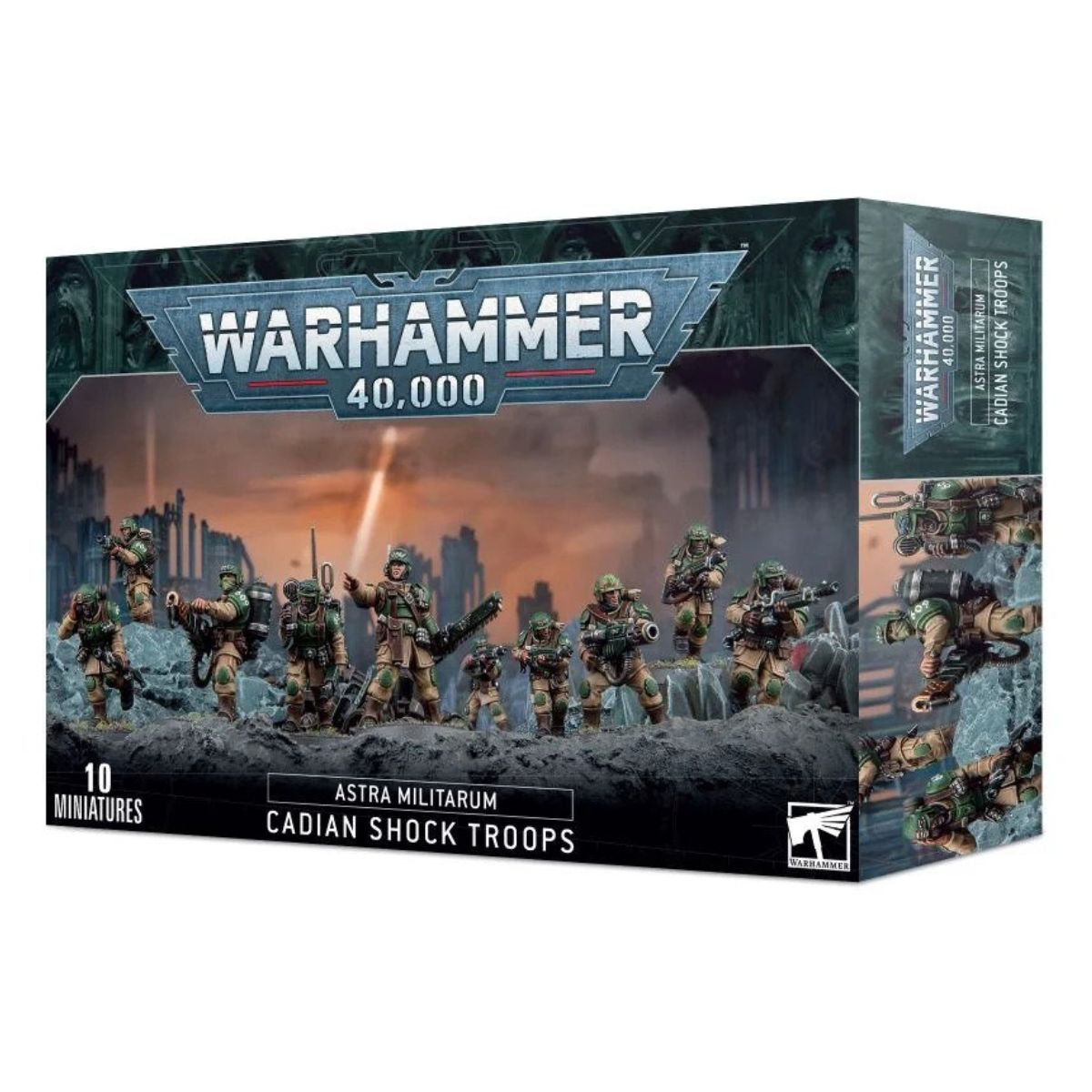 Warhammer 40K Astra Militarum Cadian Shock Troops