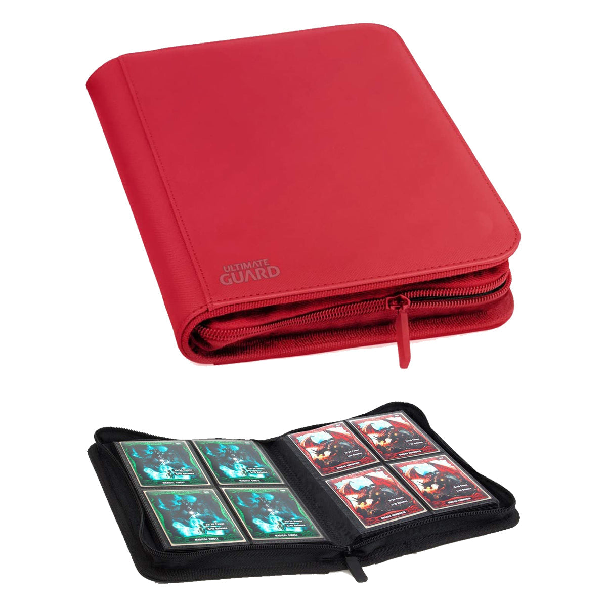 Ultimate Guard 4-Pocket ZipFolio XenoSkin Red Folder