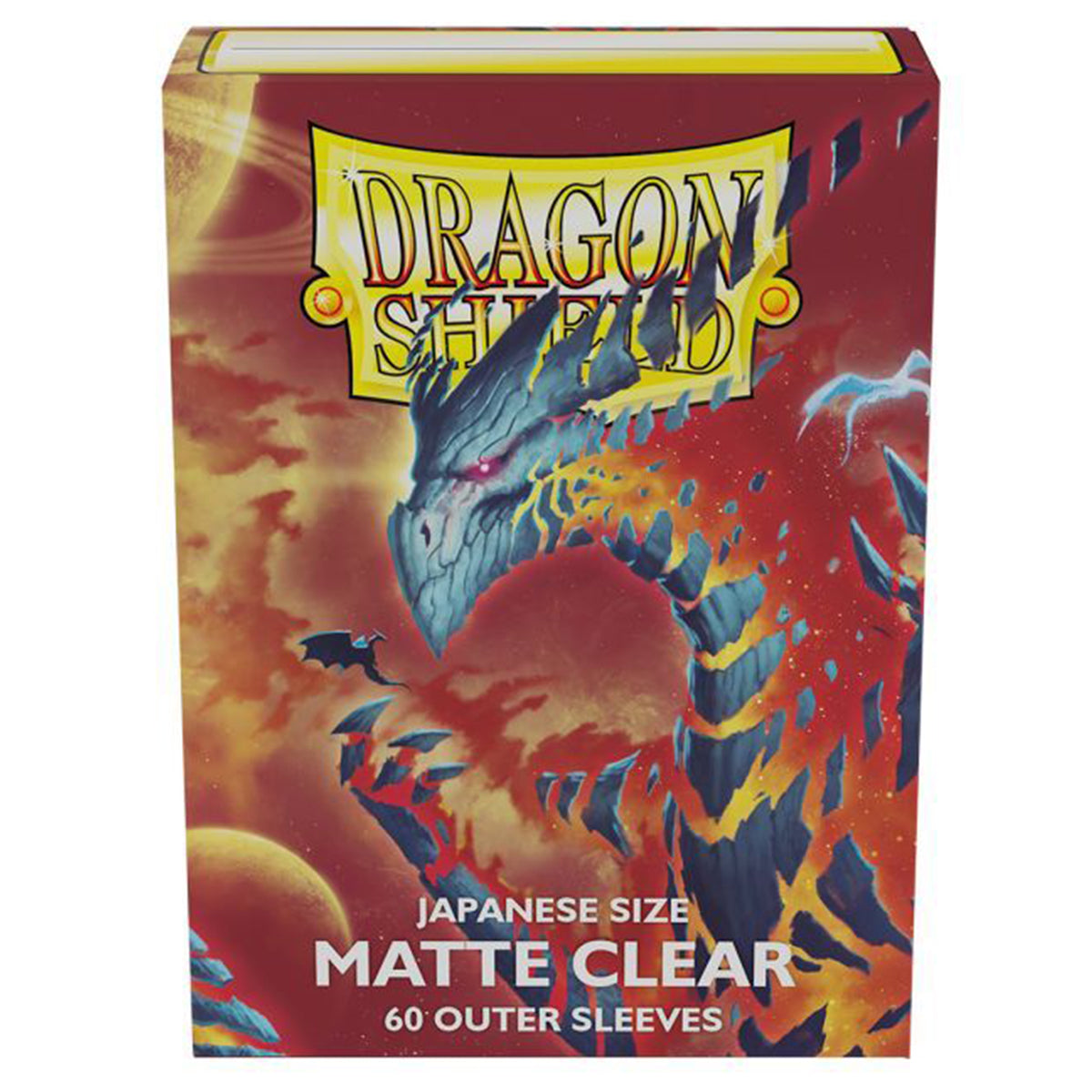 Dragon Shield Japanese 60ct Matte Clear Outer Sleeves 59x86mm