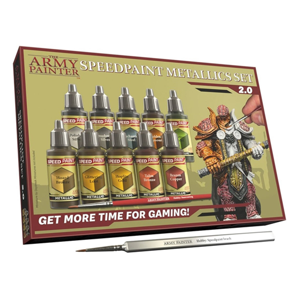 Army Painter Speedpaint Metallics Set 2.0