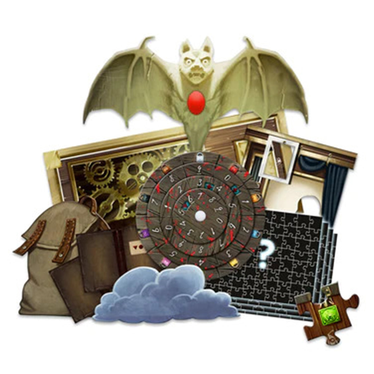 Exit the Game Nightfall Manor PUZZLE (Jigsaw Puzzle and Game)
