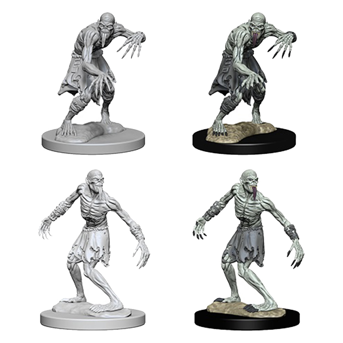 D&D Nolzurs Marvelous Unpainted Miniatures Ghouls