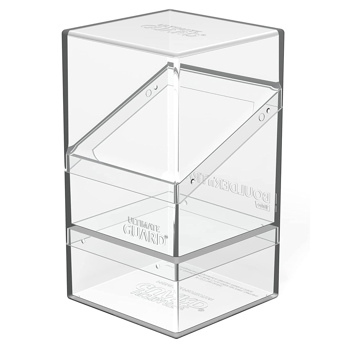 Ultimate Guard Boulder n Tray 100+ Clear Deck Box