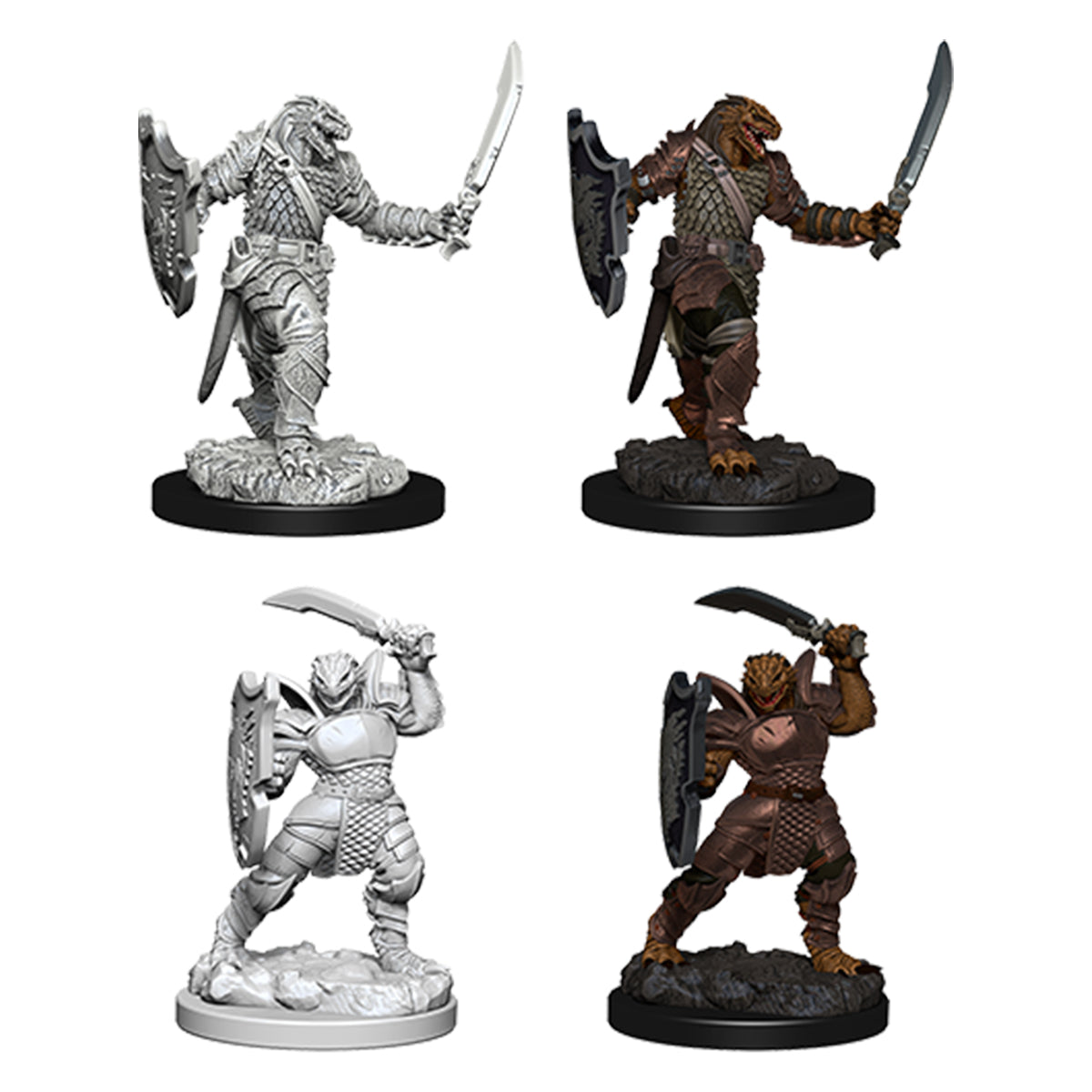 D&D Nolzurs Marvelous Unpainted Miniatures Dragonborn Female Paladin