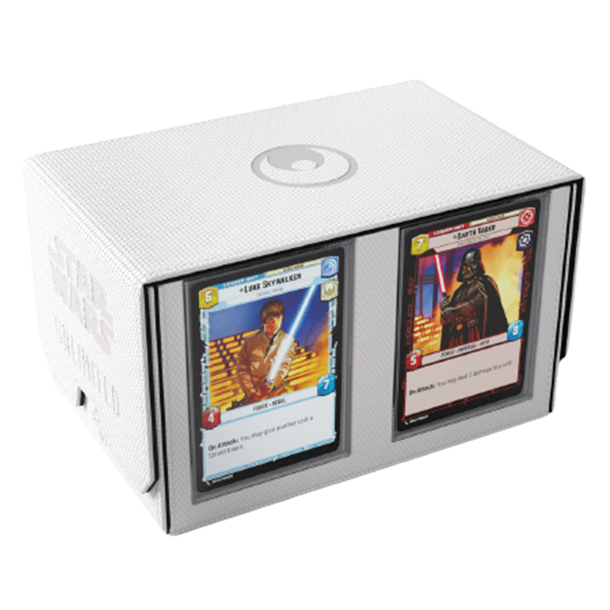 Gamegenic Star Wars Unlimited Double Deck Pod - White/Black