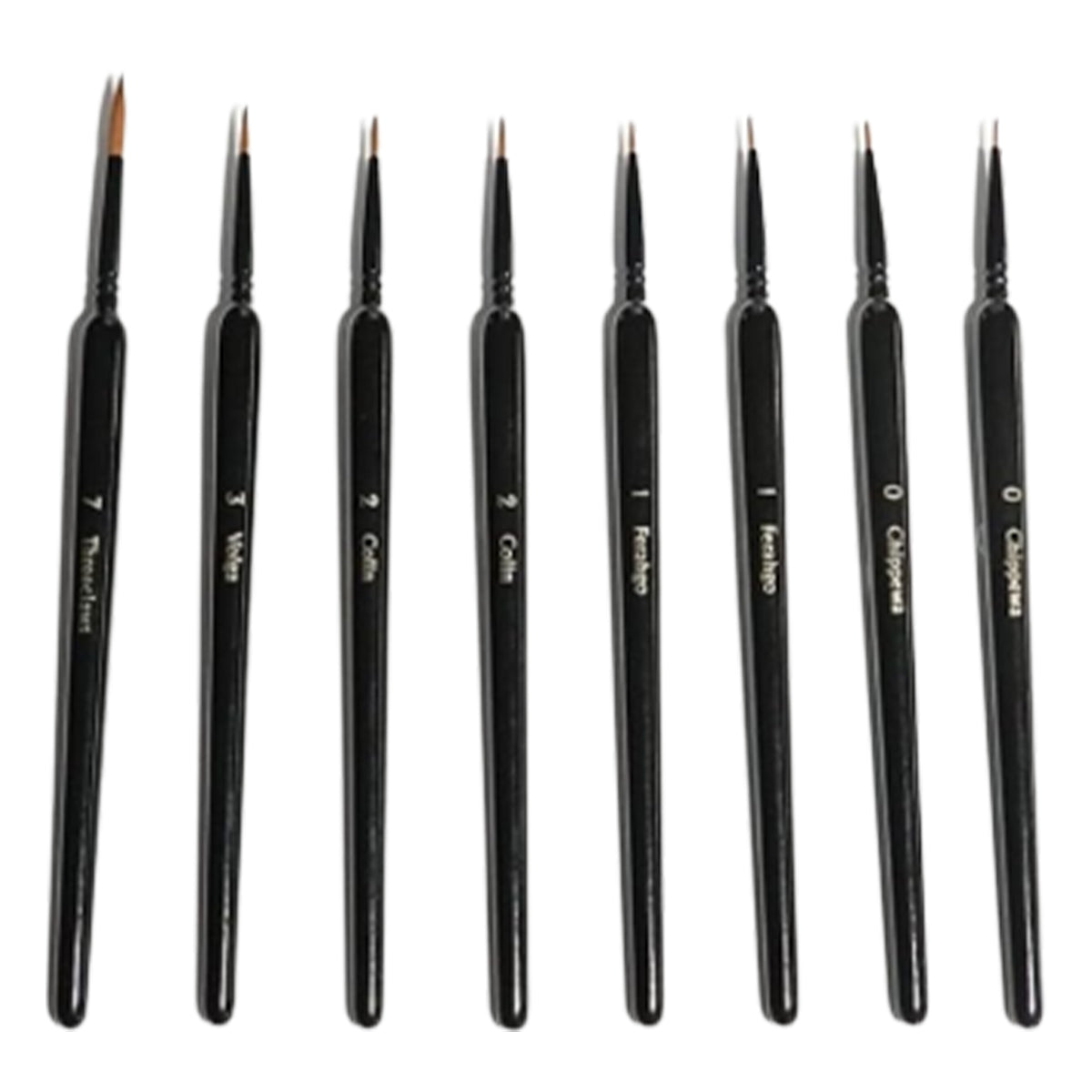 Chronicle Cards - Brushes - Kolinsky Sable Brush Set