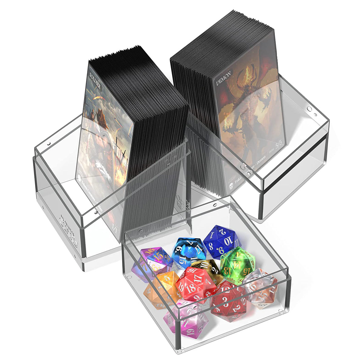 Ultimate Guard Boulder n Tray 100+ Clear Deck Box