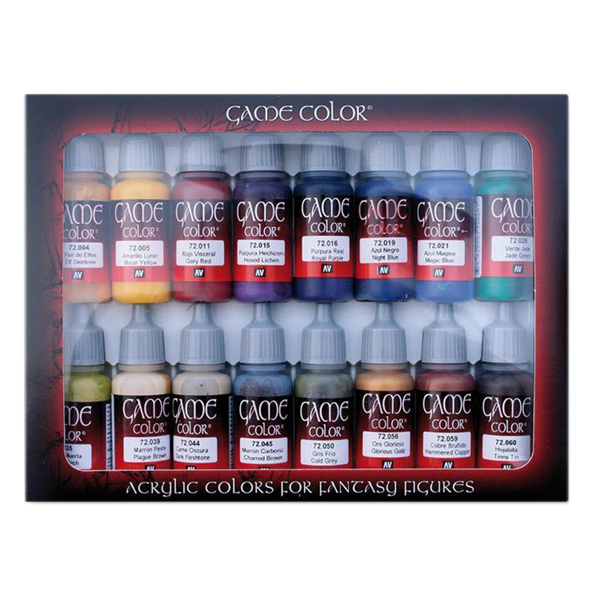 Vallejo Game Colour - Advanced 16 Colour Set