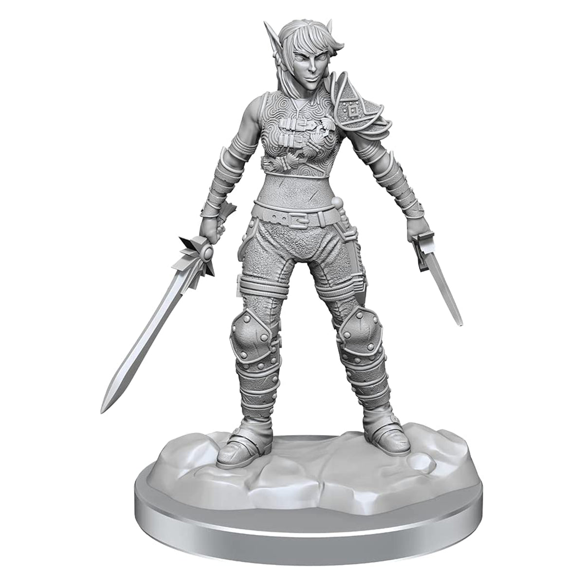 D&D Nolzurs Marvelous Miniatures Elf Rogue & Half-Elf Rogue Protege