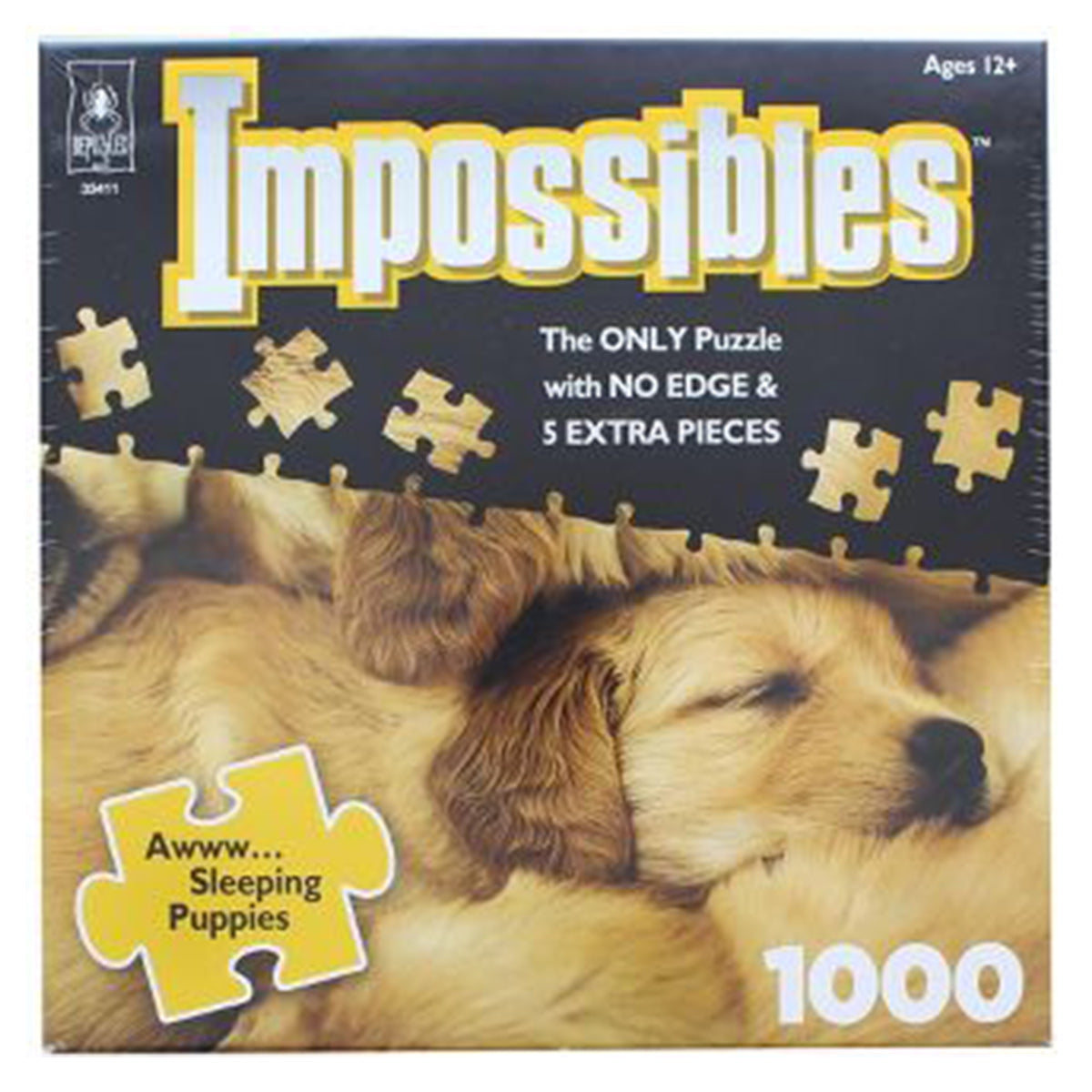 Impossibles 1000pc - Aww... Sleeping Puppies