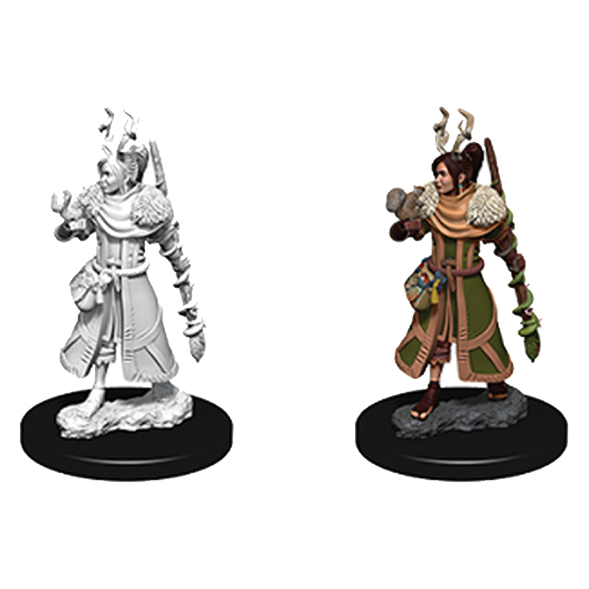 D&D Nolzurs Marvelous Unpainted Miniatures Female Human Druid