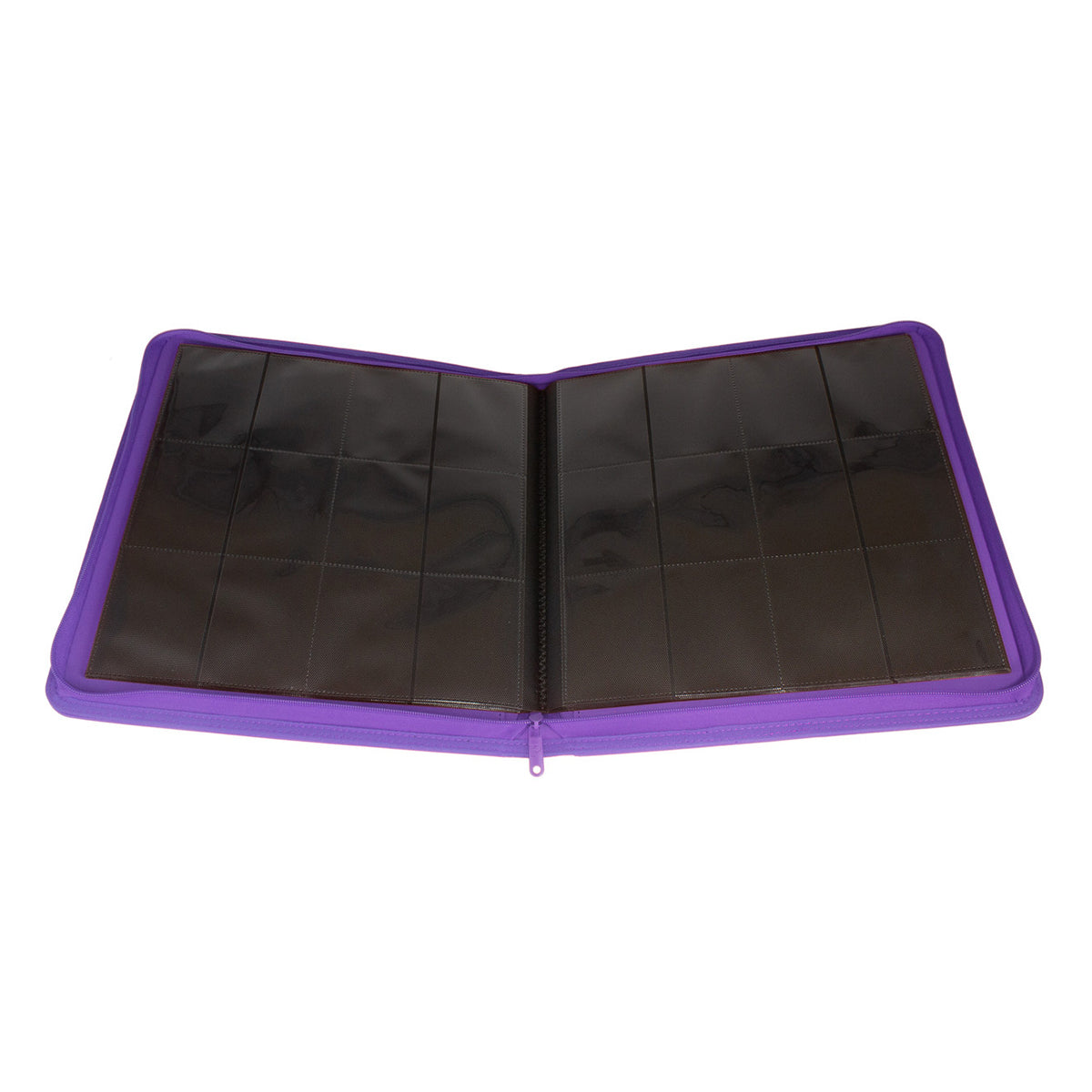STEALTH 12 Pocket Zip Trading Card Binder - PURPLE