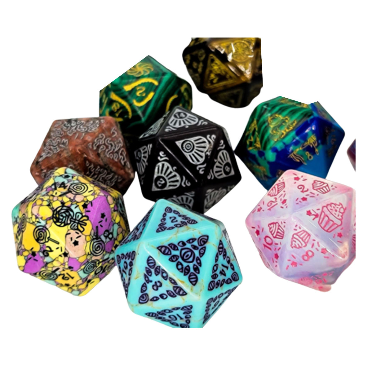 Level Up Dice Glyphic Blind Bag 3.5 (D20) Gameology product