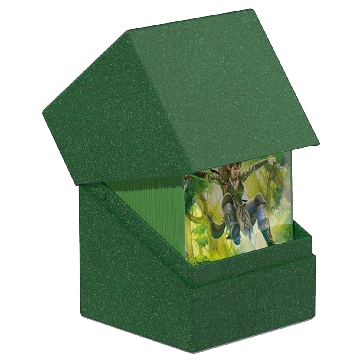 Ultimate Guard Return to Earth Boulder 100+ Deck Box Green