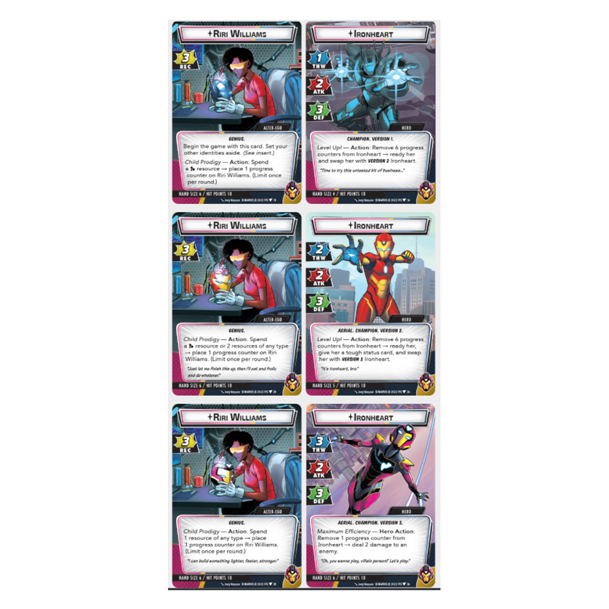 Marvel Champions LCG Ironheart Hero Pack