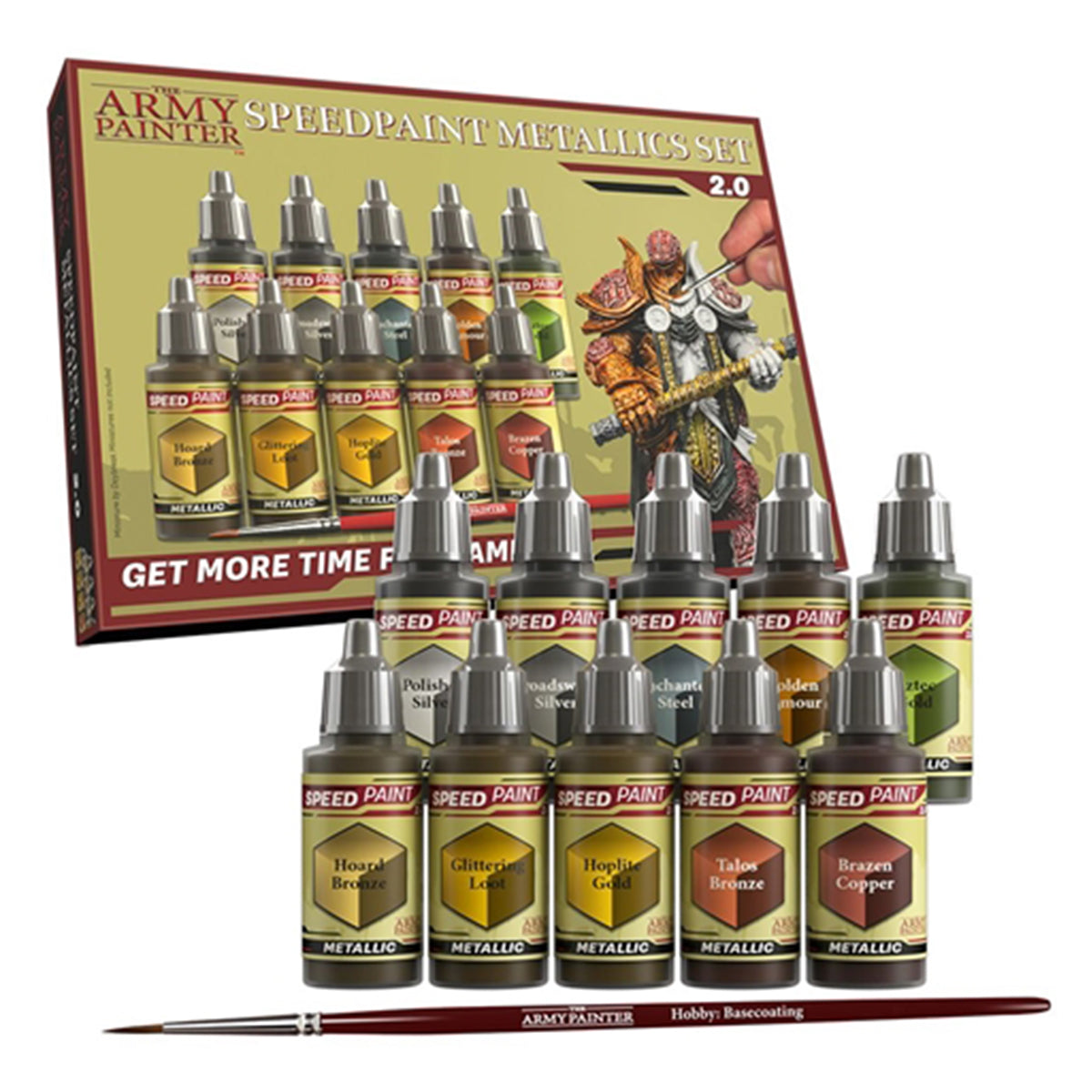 Army Painter Speedpaint Metallics Set 2.0