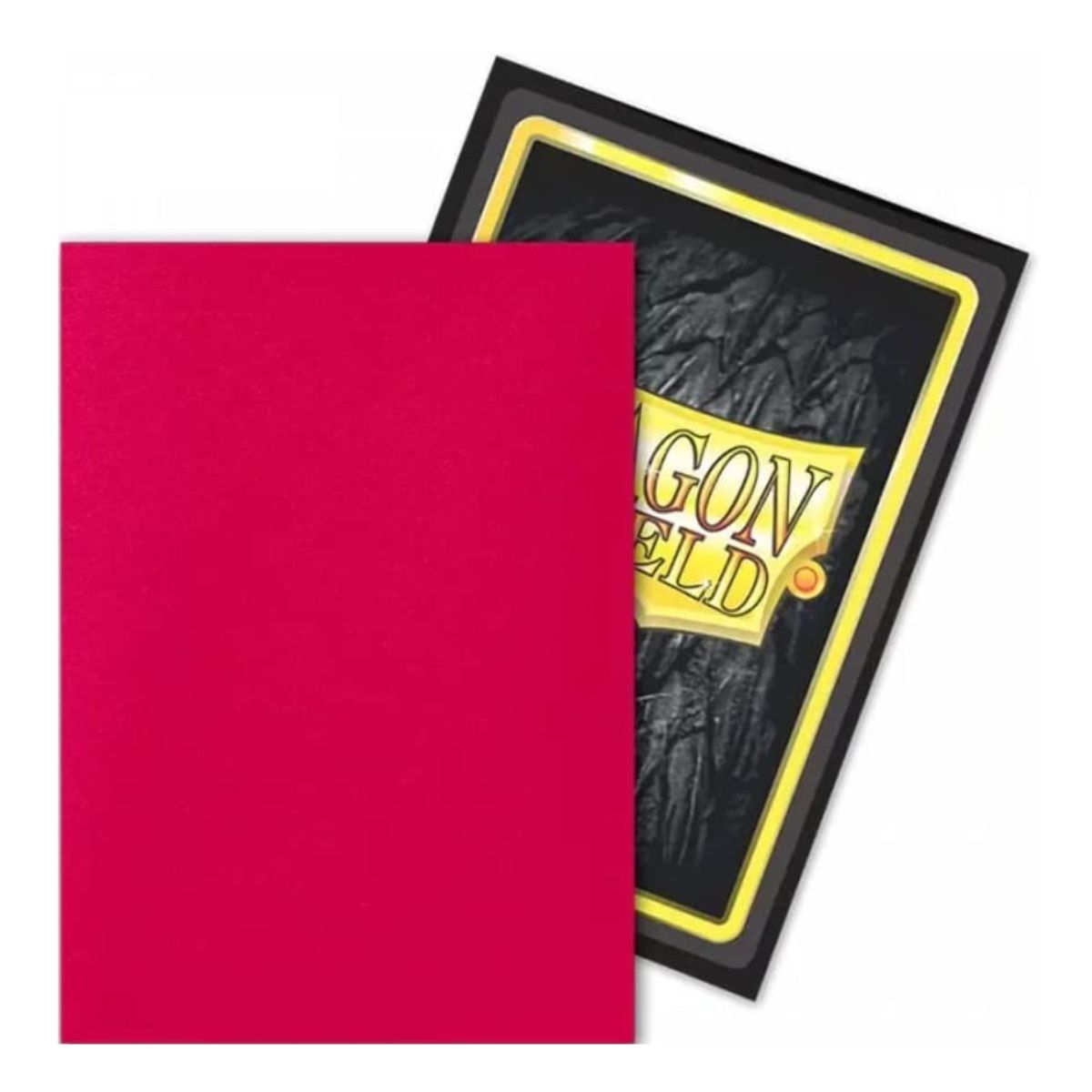 Dragon Shield Standard 100ct Dual Matte Fury Hot Pink Sleeves 63x88mm