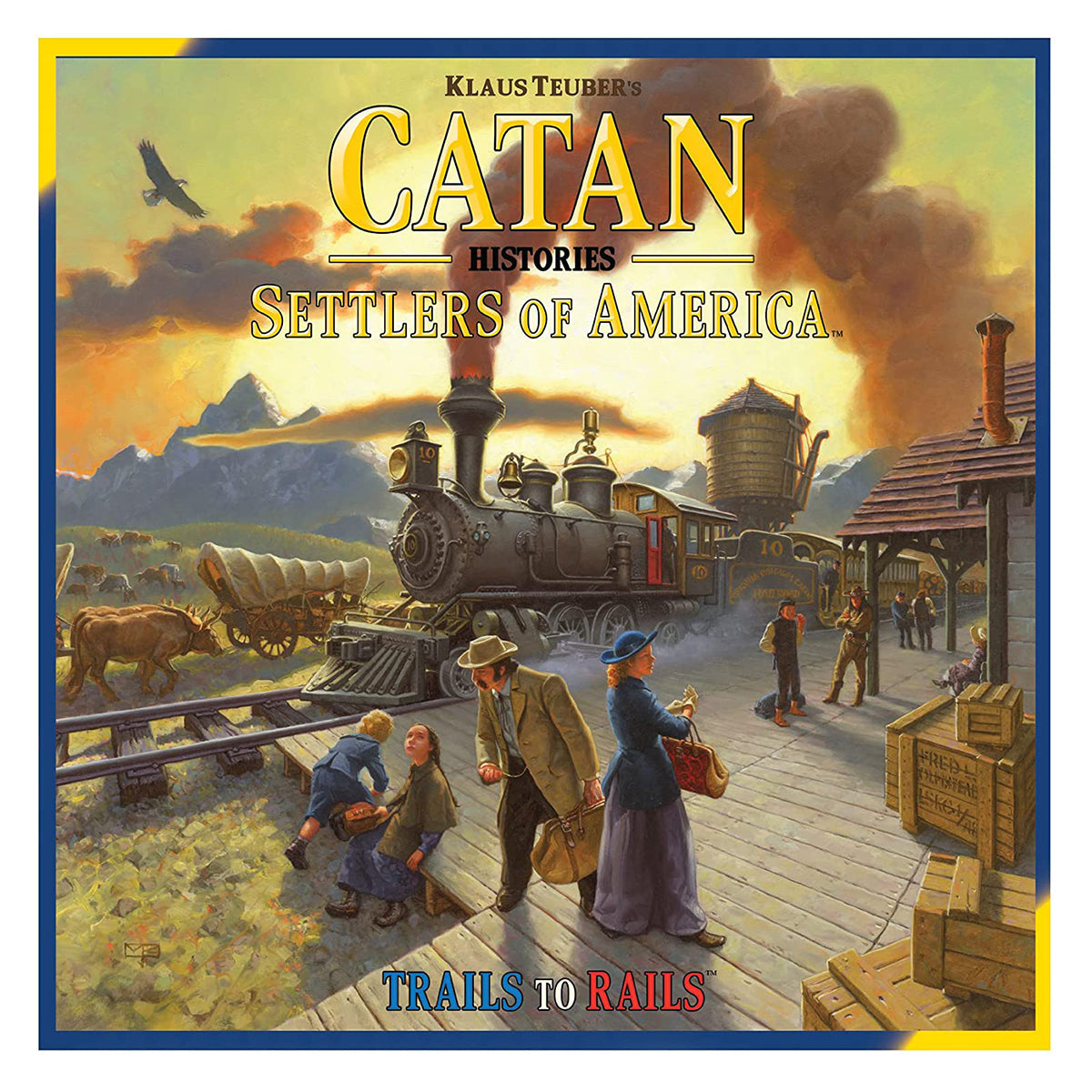 Catan Histories Settlers of America Trails to Rails