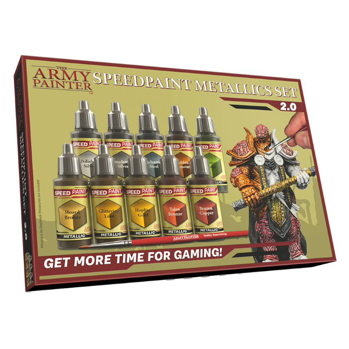 Army Painter Speedpaint Metallics Set 2.0