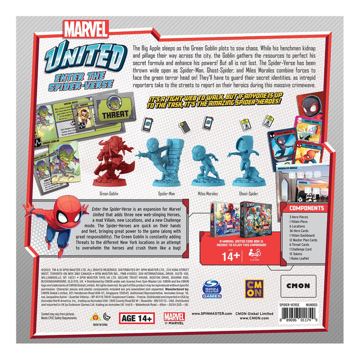 Marvel United Enter the Spider-Verse Expansion