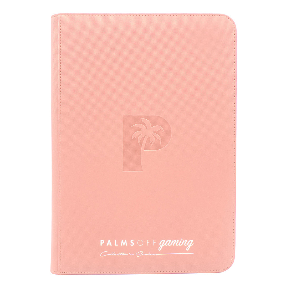 Collector's Series TOP LOADER Zip Binder - CLEAR - Pink