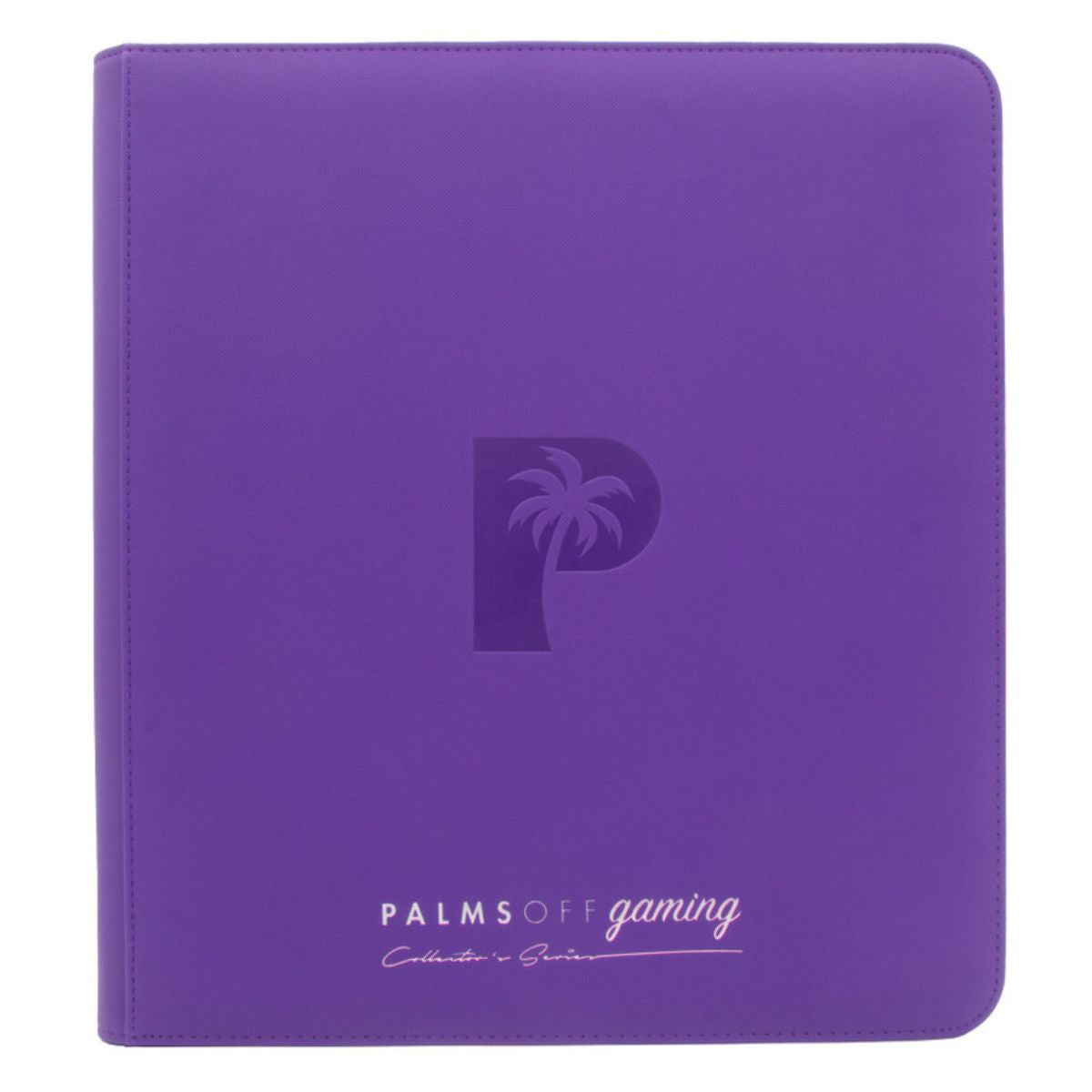 Collector's Series 12 Pocket Zip Trading Card Binder - PURPLE
